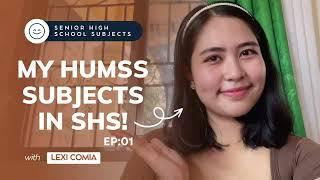 My GRADE 11 HUMSS SUBJECTS + Tips! #humss  | LEXI COMIA (Philippines)