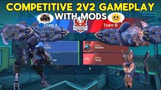 Competitive 2v2 Gameplay With Mods [Mech Arena]