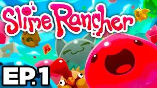  WHAT ARE SLIMES & WHY AM I RANCHING THEM?! - Slime Rancher Ep.1 (Gameplay / Let's Play)