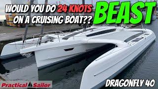 24 Knot Speed Trimaran - The Dragonfly 40 Ultimate