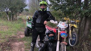 # Enduro Vlog 3 Suzuki rm 125 + multe căzături (a crăpat motorul la Honda crf 250R)