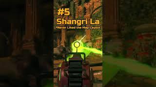Ranking Every Zombies Chronicles Map | #shorts #gaming #codzombies