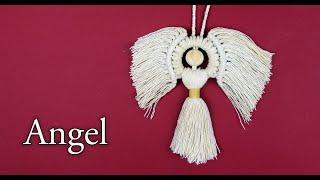 Macrame angel