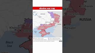 ukraine war map | Russia vs ukraine map | #russiavsukraine #ukraine #russia #map #shorts