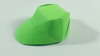 paper cap | paper cap making | origami cap