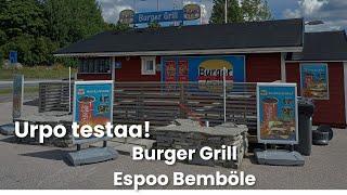 Burger Grill Espoon Bembölessä