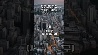 국내 평양 냉면 맛집 서울편 TOP 5