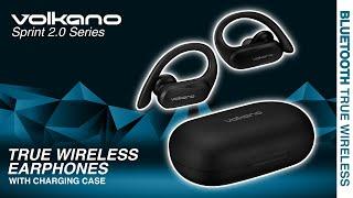 True Wireless Earphones with Charging Case | Sprint 2.0 Series | Volkano