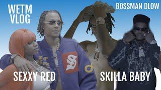 Sexxy Red links with Skilla Baby and Bossman Dlow #wetm ( VLOG )