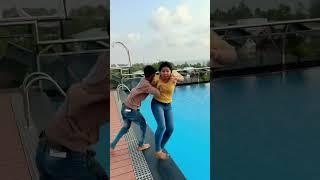 Nthaylum Agraham Sadichu . #crazyme #crazybrothers #shortsvideo #shortsyoutube #swimmingpool