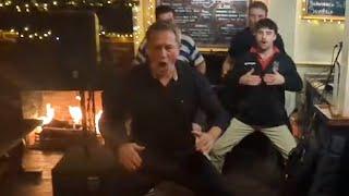 All Blacks legend Zinzan Brooke performs rousing Haka in pub after Joe Marler comments | SWNS