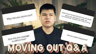 Q&A - Moving Out At 30 In Singapore (Reasons, Rent & Finances, Thoughts on Living Alone)