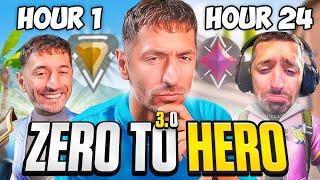 ZERO TO HERO CHALLENGE!  3.0   - Von Unranked zu Immortal in 24 Stunden