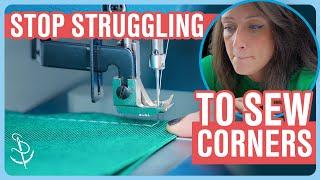 How To Sew a Short Stitch Around a Corner