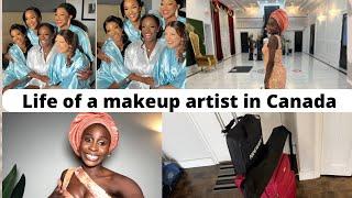 A weekend in the life of a makeup artist in Toronto Canada/ I Went for a fake Nigerian wedding