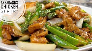 Asparagus And Chicken Stir Fry | Quick And Easy Chicken Stir Fry With Vegetables