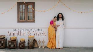 Amritha & Vivek | Kerala Traditional Wedding Teaser | 4K Cinematic | WEDARTISTRY