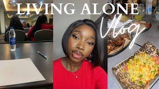 KEEP SHOWING UP! Dinner, work seminar, studying, nurturing my business & more//LIVING ALONE VLOG 31