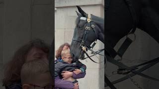 CROWD CHEER THIS MOMENT  | Horse Guards, Royal guard, Kings Guard, Horse, London, 2024