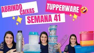 ABRINDO CAIXAS TUPPERWARE | SEMANA 41 VITRINE 11/2024- EDILAINE GONÇALVES 