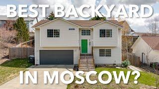 The BEST BACKYARD Landscaping in Moscow Idaho? | 672 Shoshone St | Living In Moscow Idaho