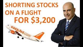 Shorting Stocks on a Flight for $3,200 in Profits