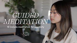 10 Minute Guided Meditation for Positive Energy, Peace & Light 