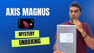 Axis Bank Magnus Credit Card Mystery UNBOXING || Best Credit Card For Travel ️