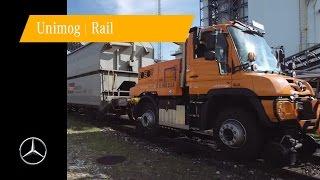 Yli 1.000 tonnia vaunukuormaa - Unimog Road-Rail Shunter