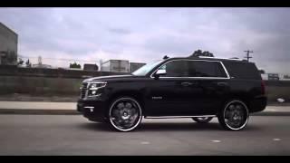 2015 Black Chevy Tahoe LTZ on 28 inch Diablo Morpheus Wheels