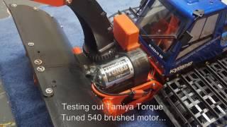 Spyker Workshop 3D Printed Snow Blower Torque Tuned Motor!