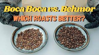 Comparing the BocaBoca against the Behmor || Comparing Coffee Roasters || Roasting Coffee at Home!