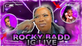 ROCKY BADD & RTK DBOY FUNNY IG LIVE: “ARGUING” (FUNNY ASF) ‼️