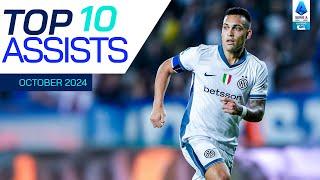 The Top 10 Assists of October | Top Assists | Serie A 2024/25