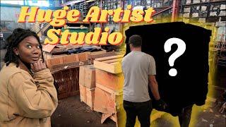 We Salvaged a HUGE Artist Studio