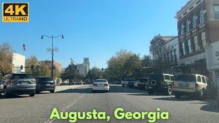 Augusta, Georgia - Driving Tour [4K]