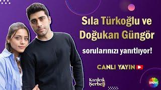 Sıla Türkoğlu ile Doğukan Güngör sorularınızı yanıtladı!  #KızılcıkŞerbeti #DoğFat