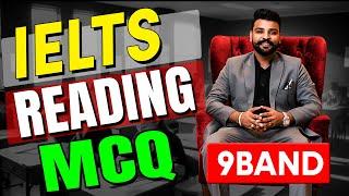 IELTS Reading MCQ Tips & Tricks for Band 9 | Latest Strategies 2025