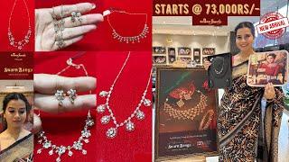 Reliance Jewels Latest  Swarn Banga collection,Diamond necklace sets,up to 25% OFF on making @73krs