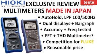 Japanese multimeters Hioki DT4256 and DT4261