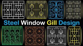 luxury window grill design steel window design bd All Design