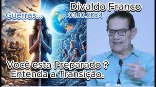   DIVALDO FRANCO:   3a GUERRA ?  / MUNDO DE REGENERAÇÃO. #espiritismo