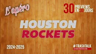 NBA Preview 2024-25 : les Houston Rockets || #30PreviewsEn30Jours