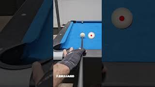 How To Aim - Banking System Technique #billiards #poolshots #9ballpool #trickshots #8ballpool