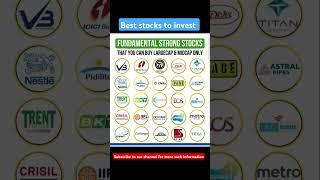 Best stocks to invest in portfolio #shorts #bestportfolio #beststocks #portfolio #nifty #sharemarket