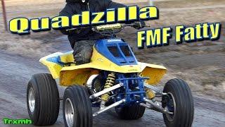 Suzuki LT500R Quadzilla FMF Fatty + Powercore Test