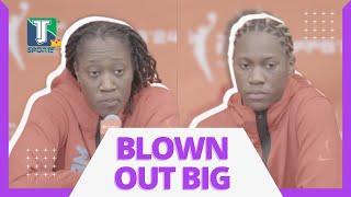 Tina Charles and Rhyne Howard REACT to Leonie Fiebich LEADING the Liberty past the Dream