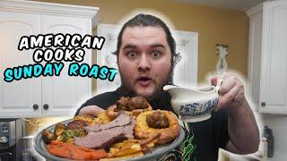 Americans Trying a Sunday Roast