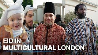 Eid in London through diverse cultural outfits