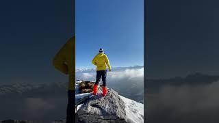 Kadarkantha#bestviews#snow#summit#snowfall